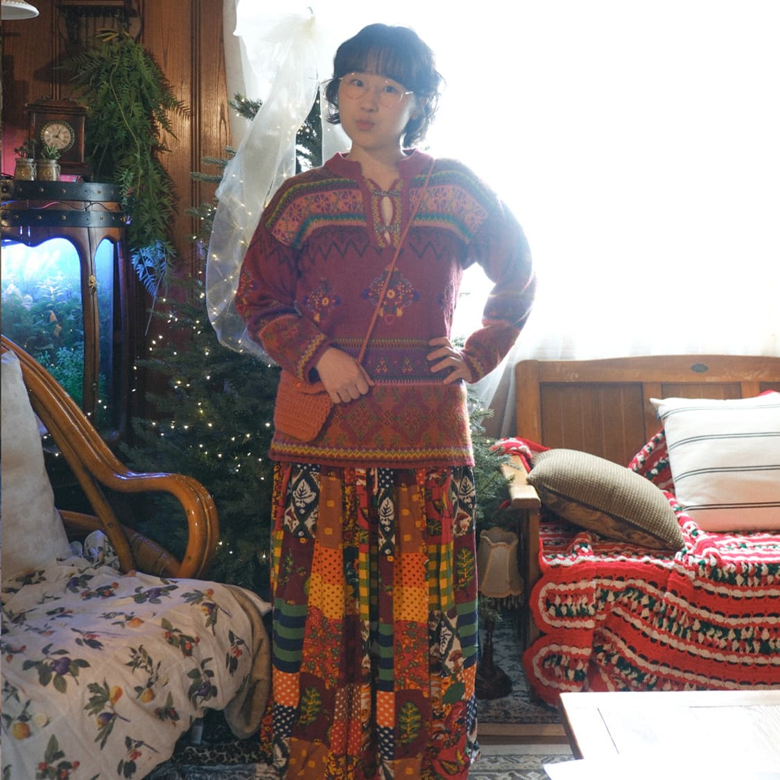 모리엔 플라워 롱스커트 상품이미지10