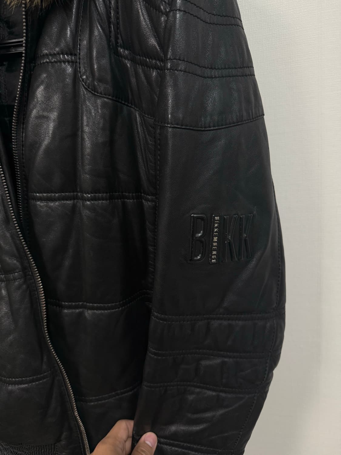 딕 비켐버그 익스플로더 레더 패딩 자켓 상품이미지5