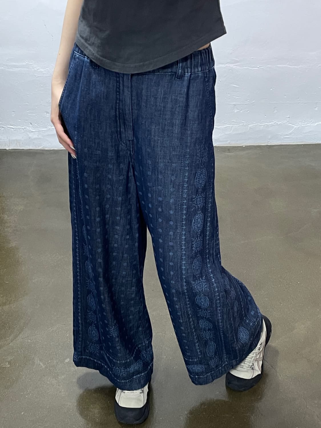 Max Mara 데님 와이드 팬츠 N2 038 상품이미지3