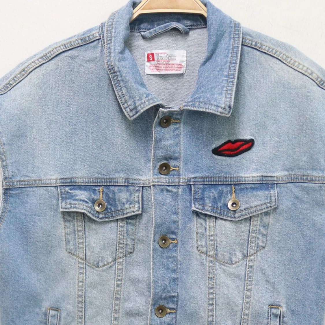 커스텀 데님 베스트 62811 상품이미지5