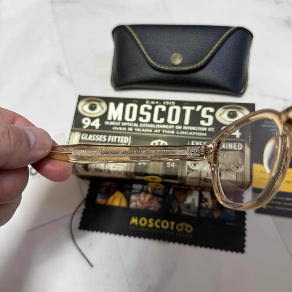 (실착 0회) 모스콧 렘토쉬 47 시나몬 풀박스 상품이미지7