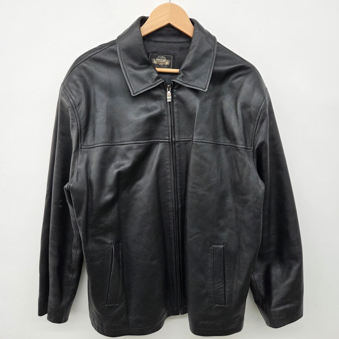 양가죽 블랙 남성 자켓 남XL 상품이미지2