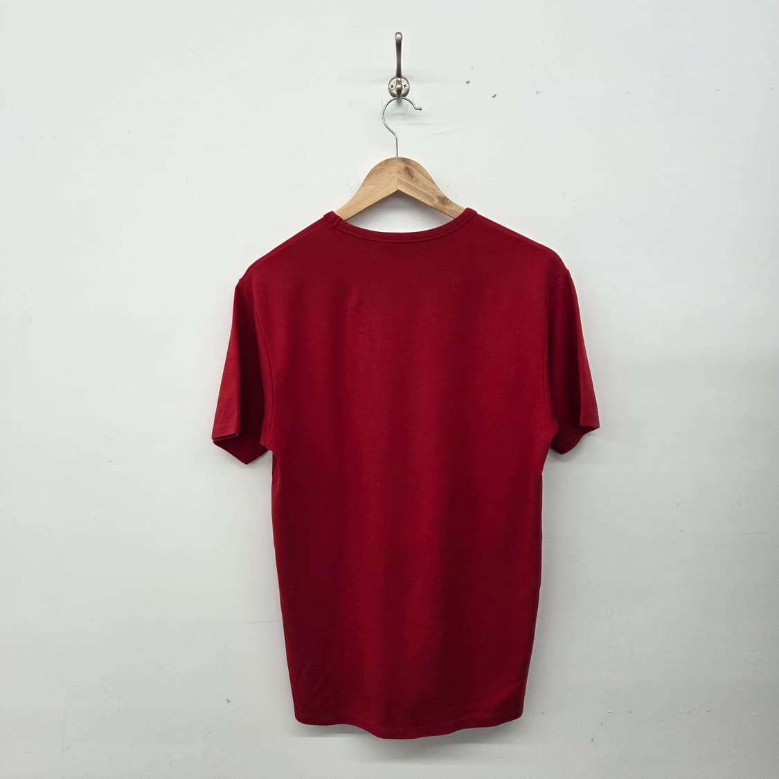 아크네 스튜디오 레드 반팔 티셔츠 여성L 상품이미지4