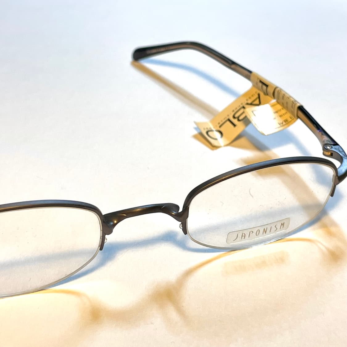 JAPONISM 자포니즘 사의 빈티지 반무테 안경  상품이미지3