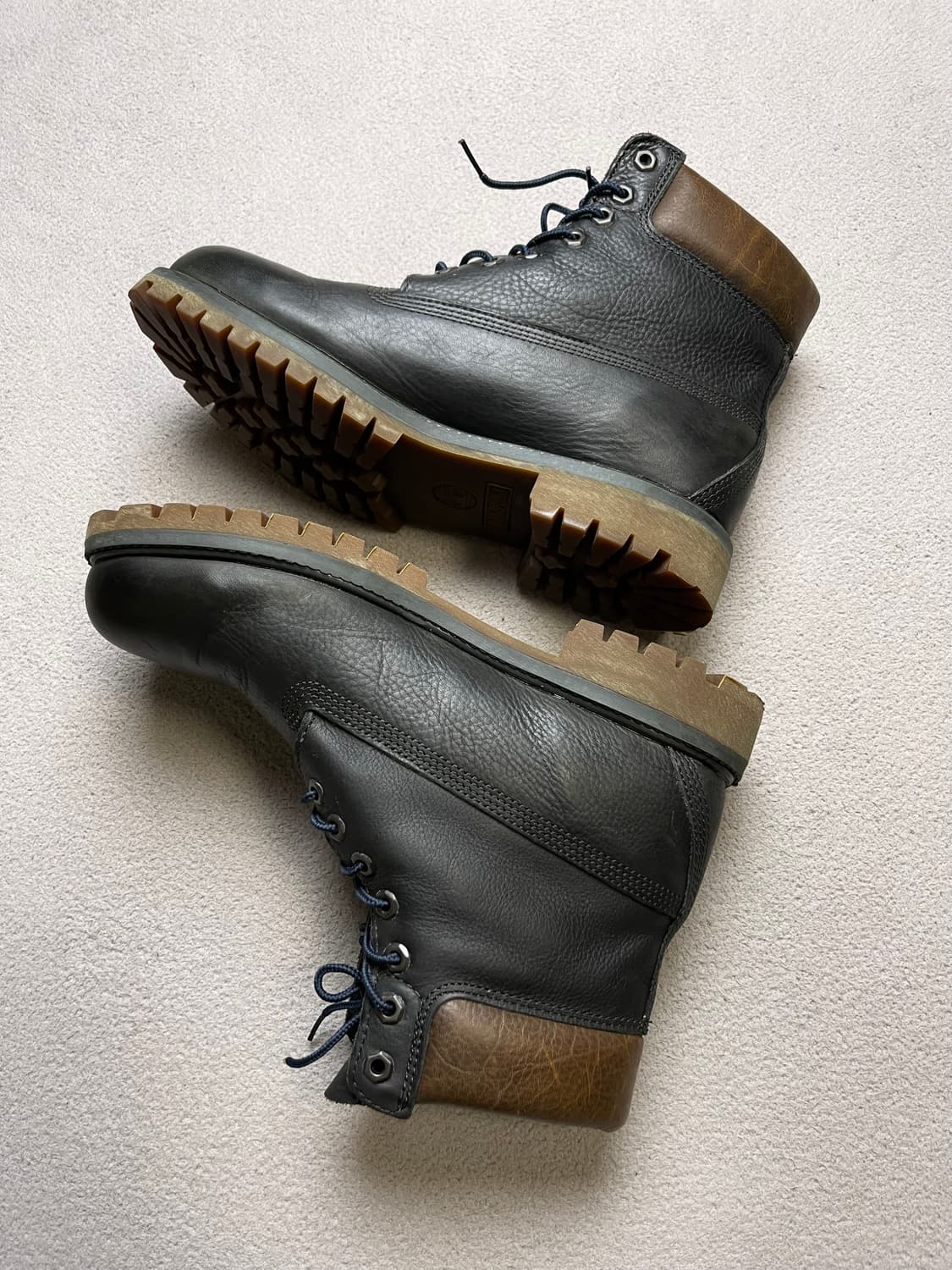 [10] 팀버랜드 6인치 부츠 레더 블랙 -280-285 상품이미지4