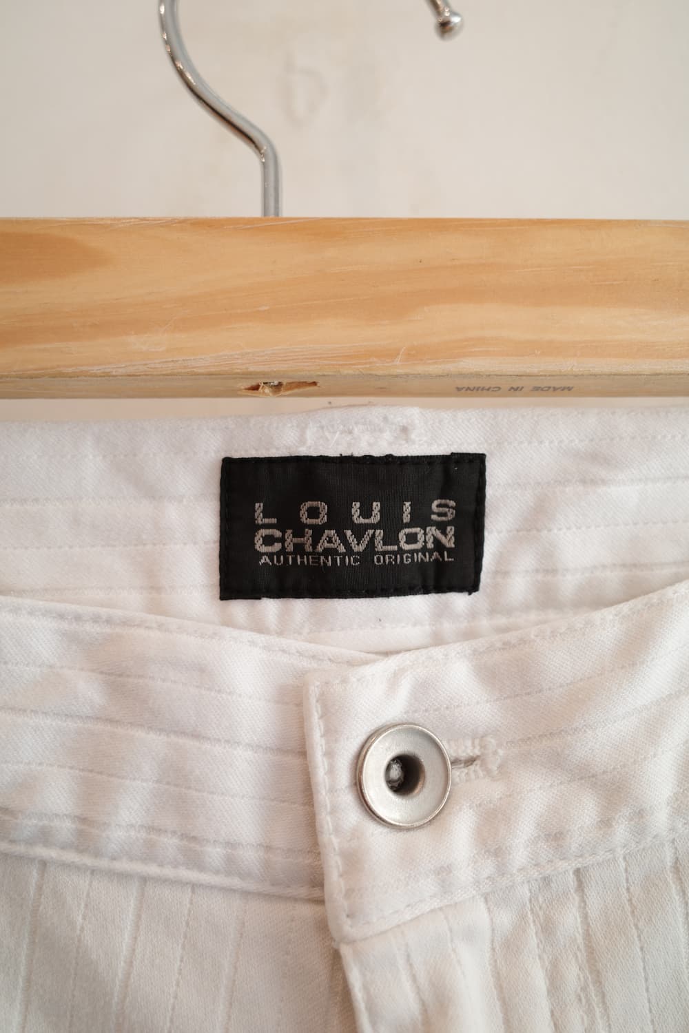 LOUIS CHAVLON 스트라이프 패턴 카고팬츠 (31인치) 상품이미지3