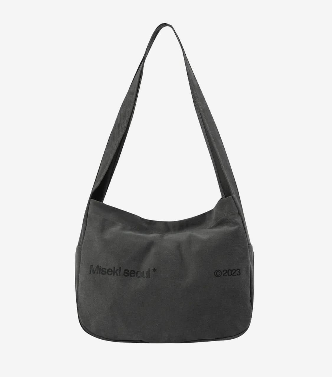 Cotton big crossbag CHARCOAL 상품이미지1