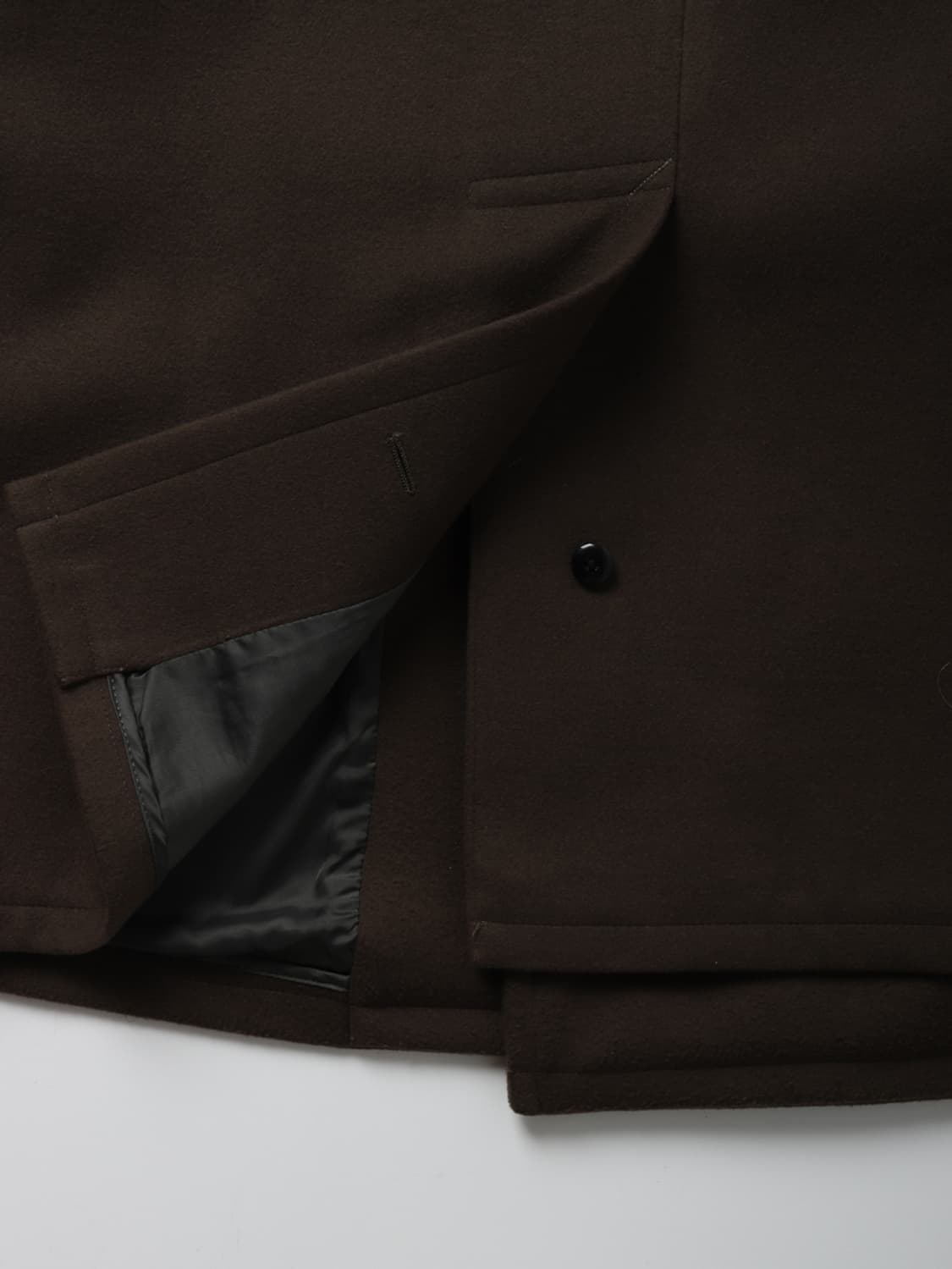 BEAMS Fleece Easy Pea Coat 상품이미지10