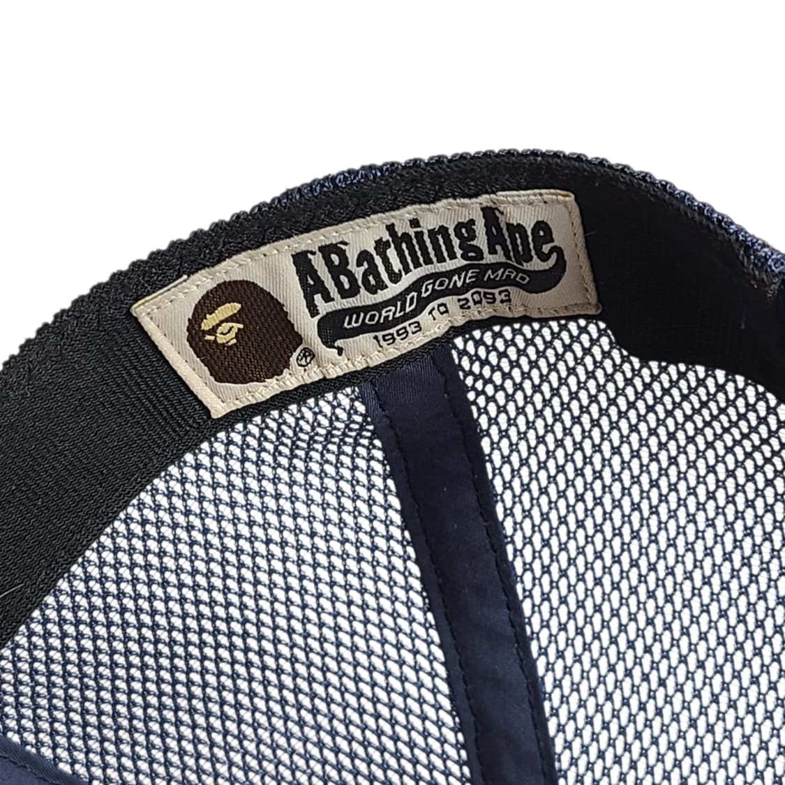 BAPE) 아카이브 베이프 그레피티 APE 로고 메쉬 캡 상품이미지5