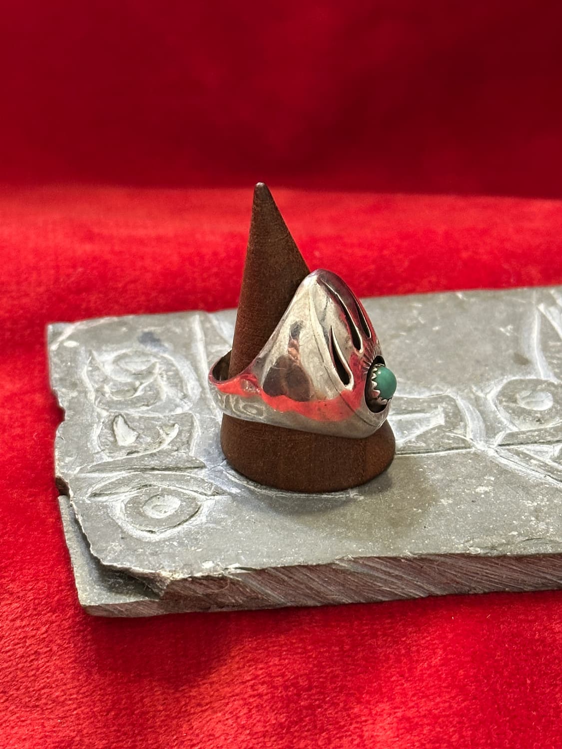 Vintage 925 Silver Bear Claw Turquoise R 상품이미지3