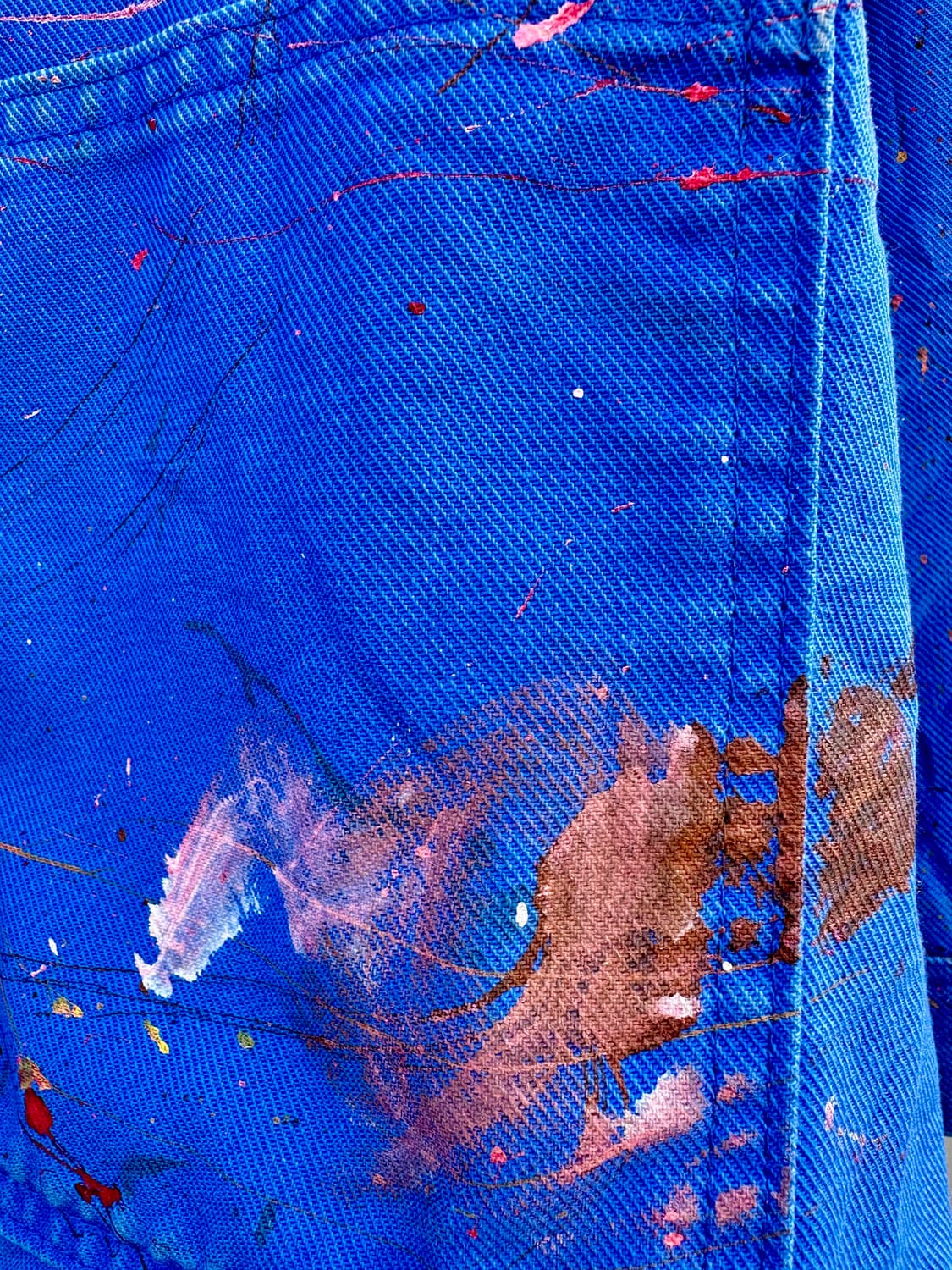 페인팅 프렌치 워크웨어 자켓 상품이미지3