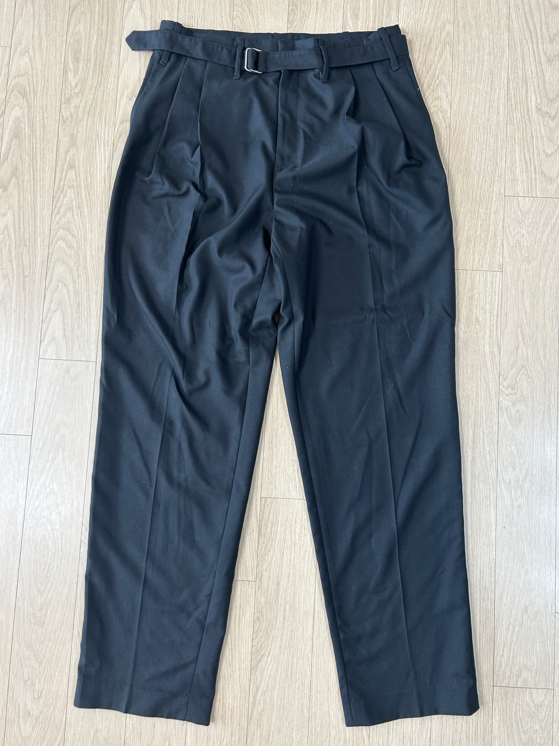 주앙옴므 BELTED 2PLEATS WIDE TROUSER 상품이미지1