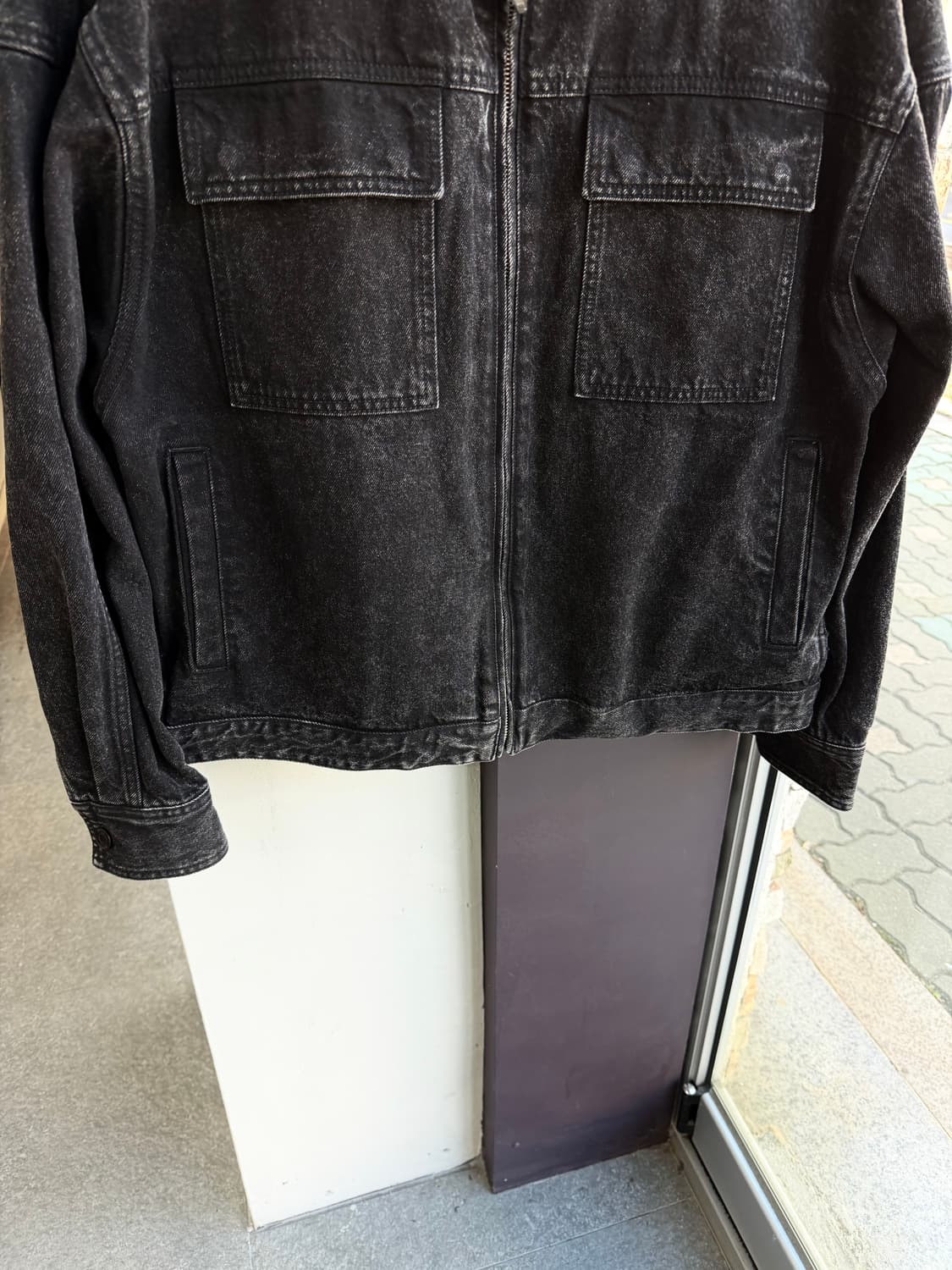 46/ 준지 23FW 흑청 포켓 데님 자켓 상품이미지4