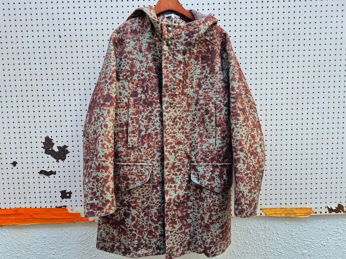 CARVEN 레오파드 울 모즈 파카 상품이미지1