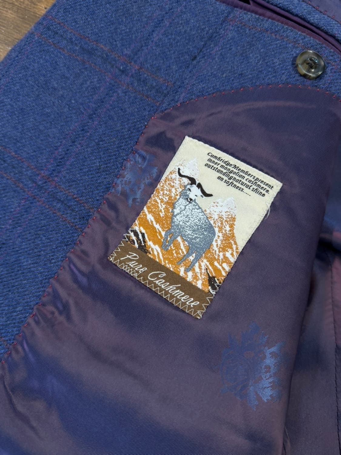 캠브리지 멤버스 로얄 스탠다드 캐시미어 자켓 100~103 상품이미지9