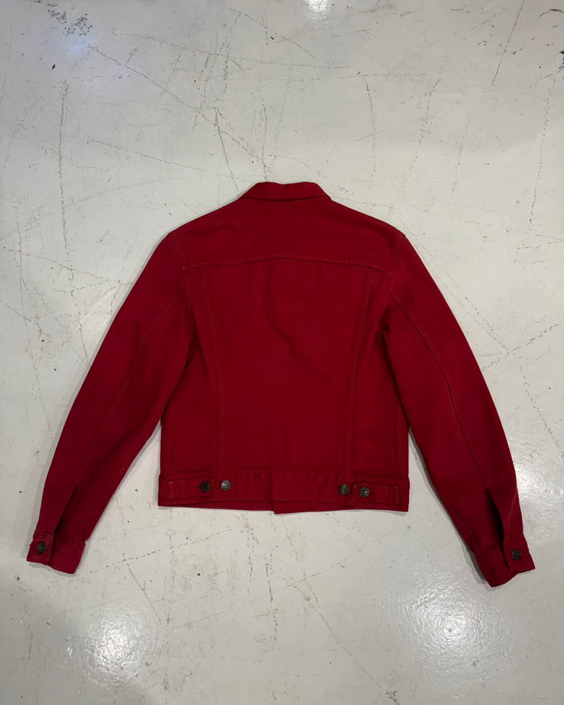 Levis 90s 70500 레드 트러커 자켓 상품이미지4