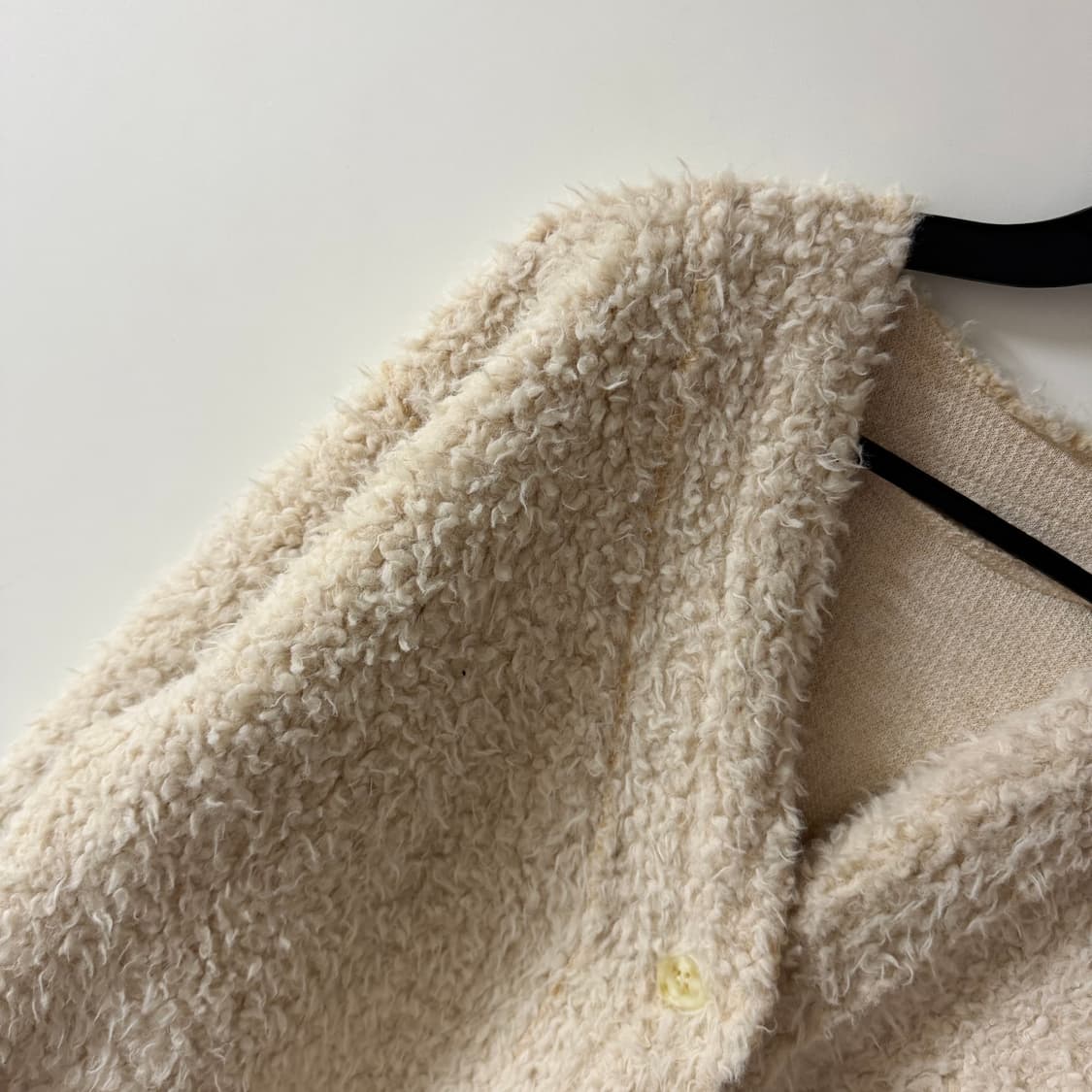 새상품 여자 뽀글이 가디건 상품이미지3