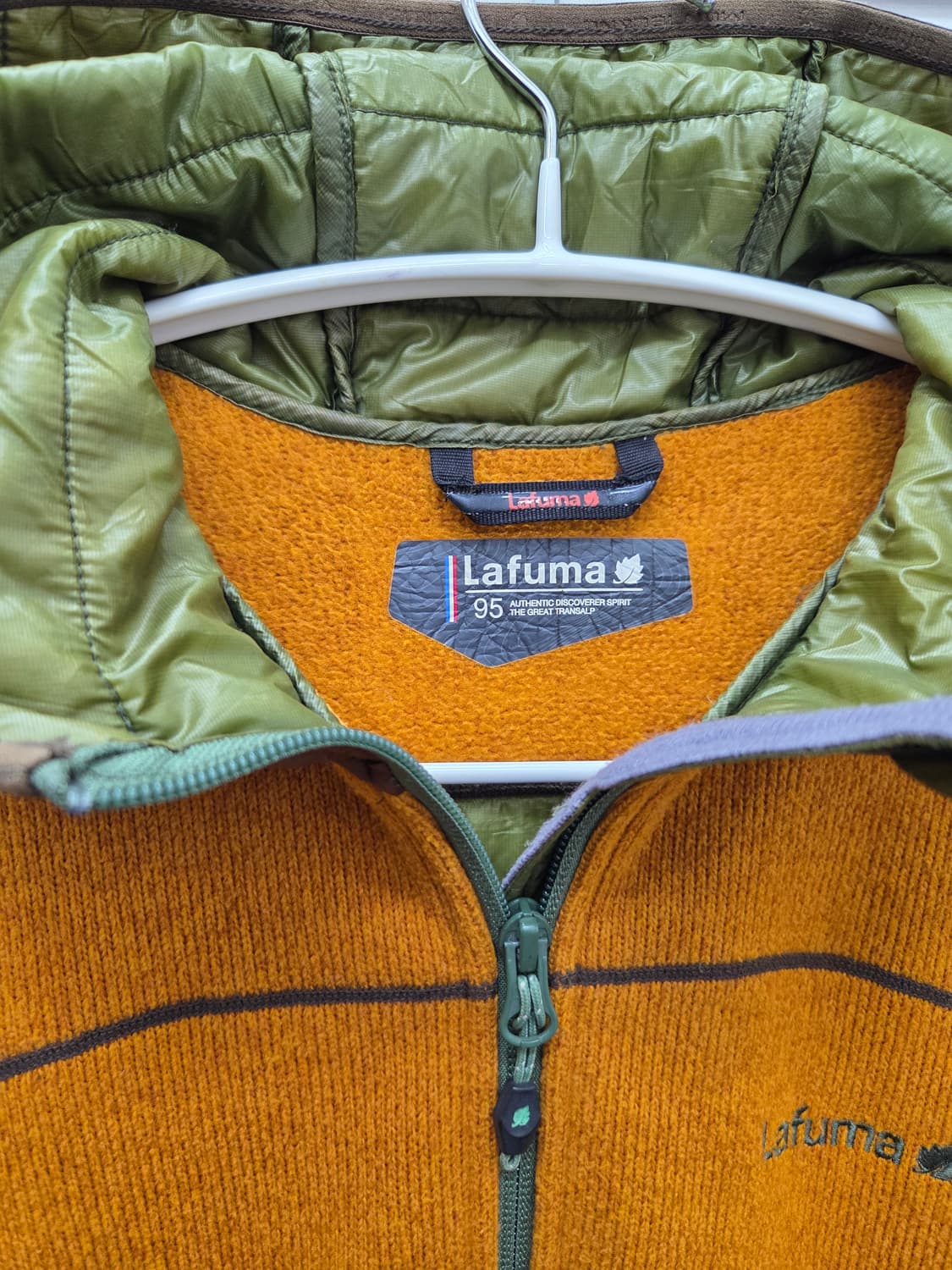 라푸마 패디드 후리스 집업 자켓 상품이미지4