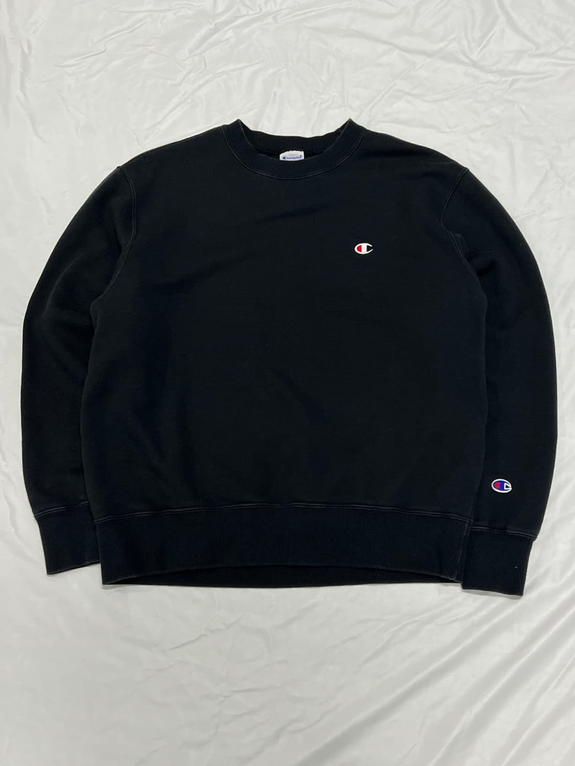 (L) 챔피온 리버스 위브 네이비 맨투맨 상품이미지1