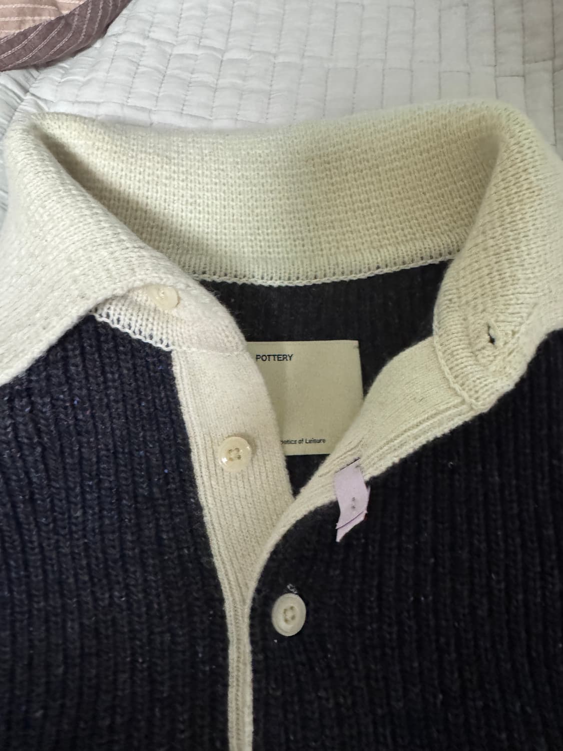 포터리 / 럭비 니트 네이비 / 3 상품이미지2