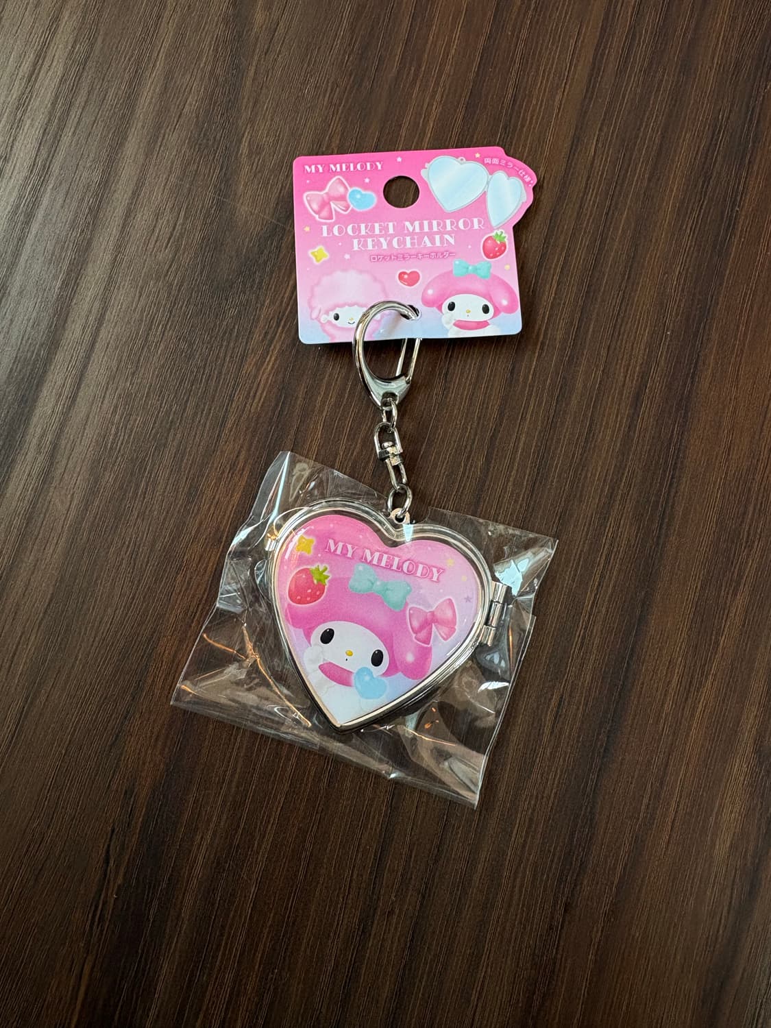 마이멜로디 양면 미러 키링 상품이미지1