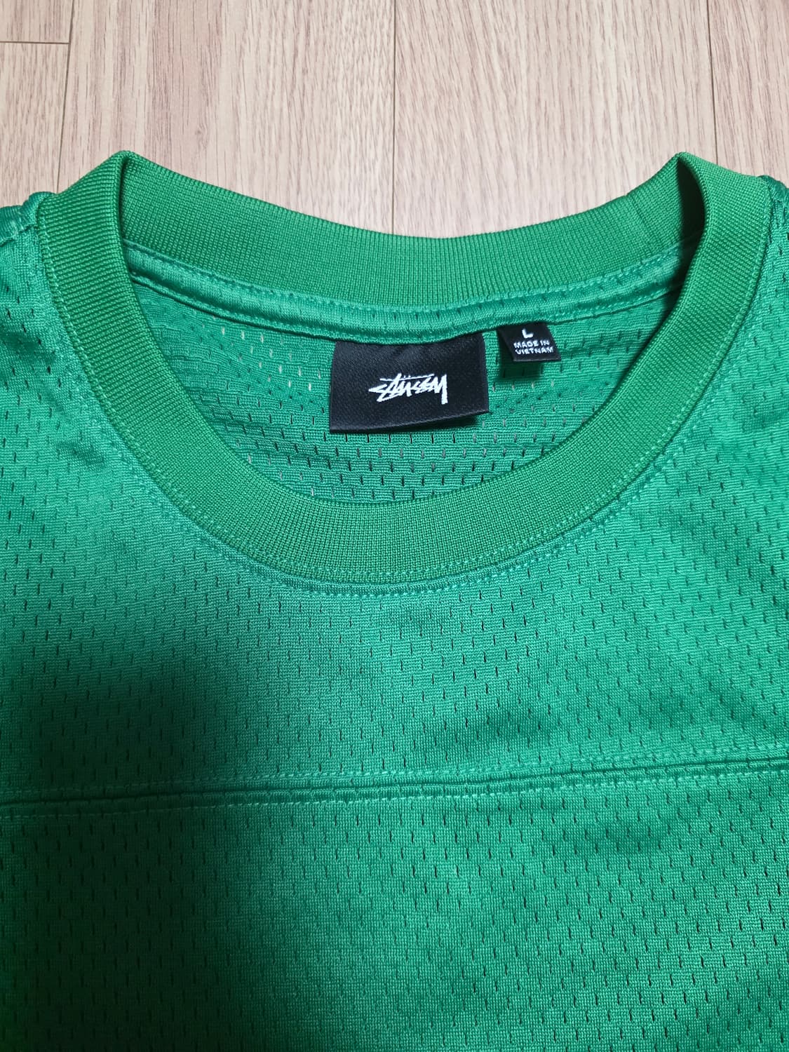 스투시 메쉬 풋볼 져지 그린 상품이미지4