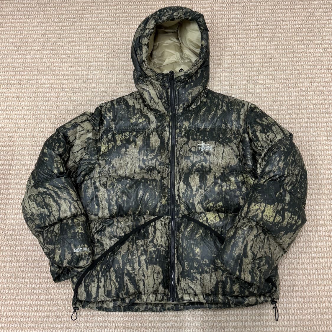 스투시 다운 파카 마이크로 립스탑 렐릭 카모 상품이미지1