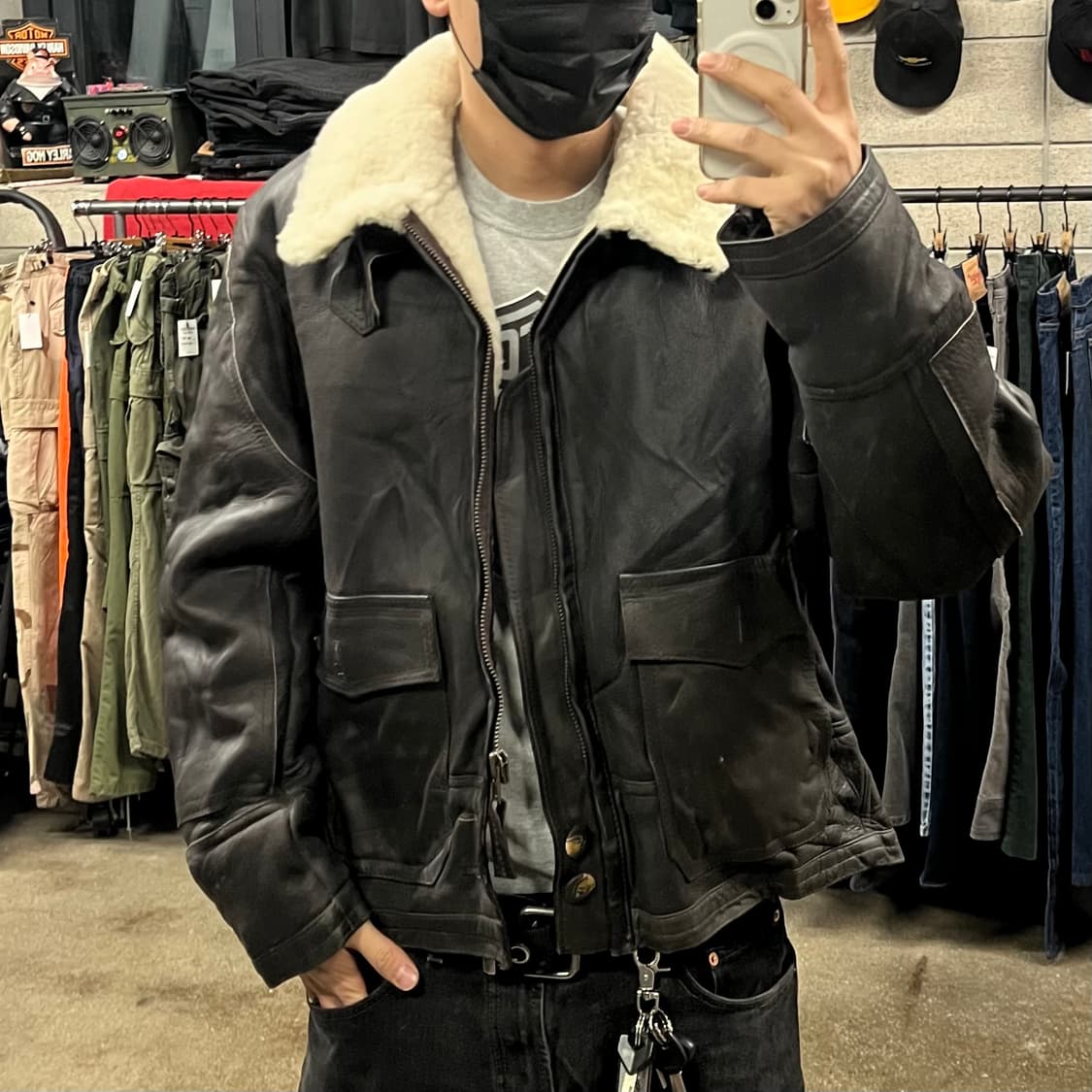 노블 하우스 양가죽 무스탕 (110) 상품이미지8