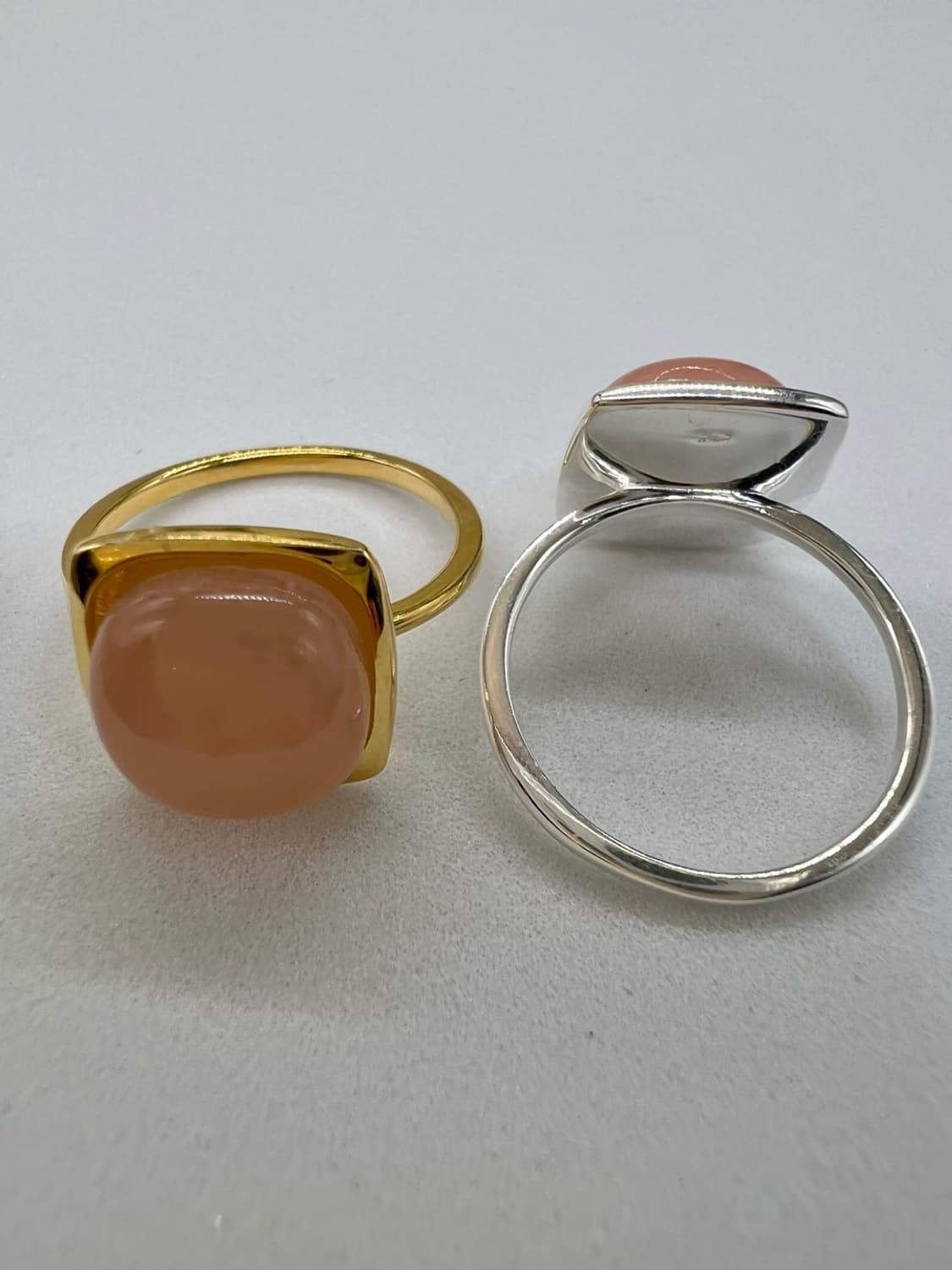 실버925 천연석 반지/ 히티드핑크 상품이미지5