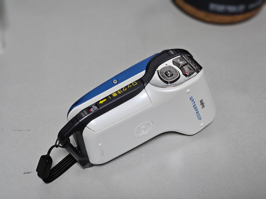 산요 작티 CA8 블루 핸디캠 디토 감성 디카 상품이미지3