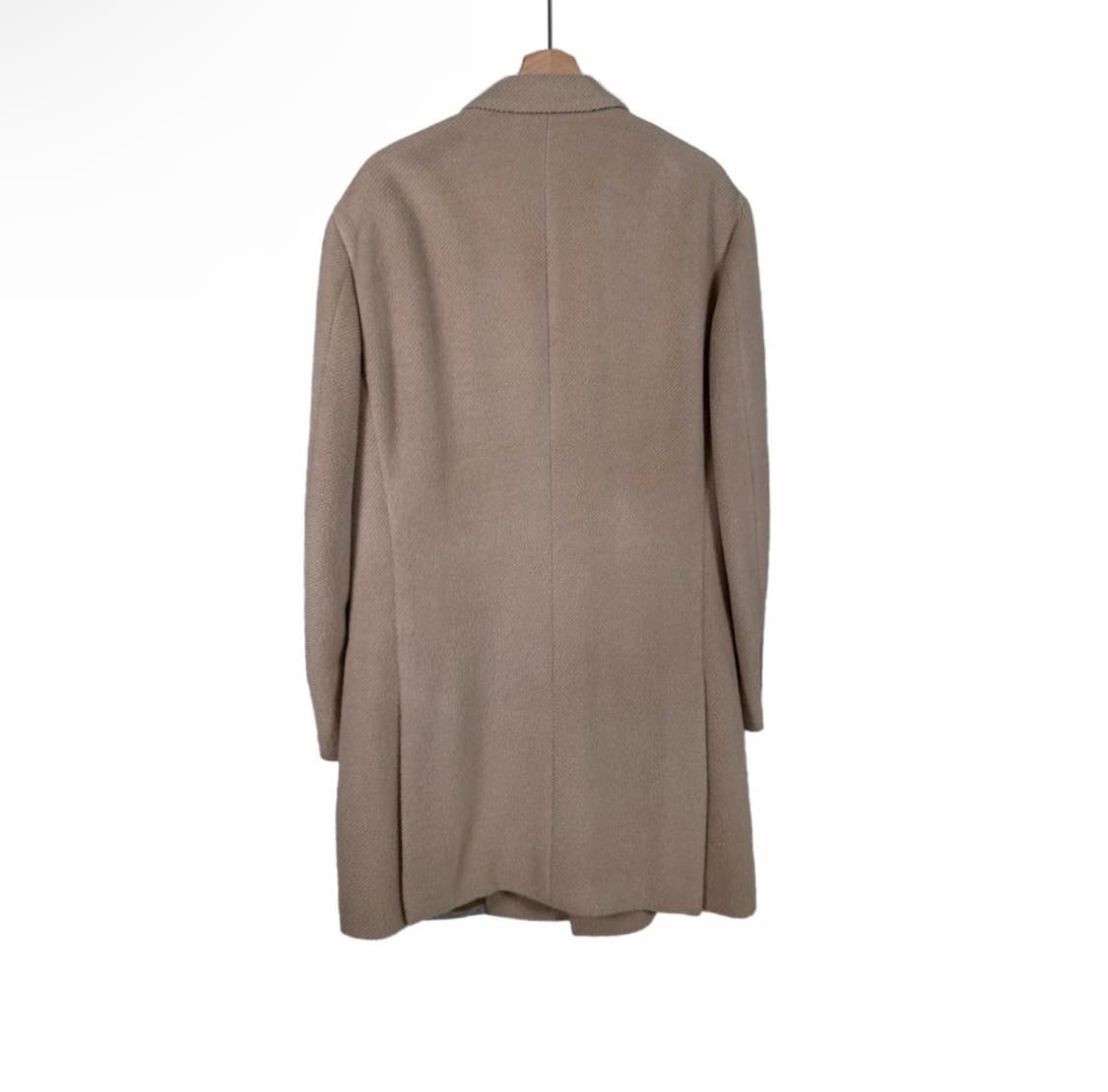 [54] 브루넬로 쿠치넬리 남성 알파카 울 싱글 코트 아이보리 상품이미지3