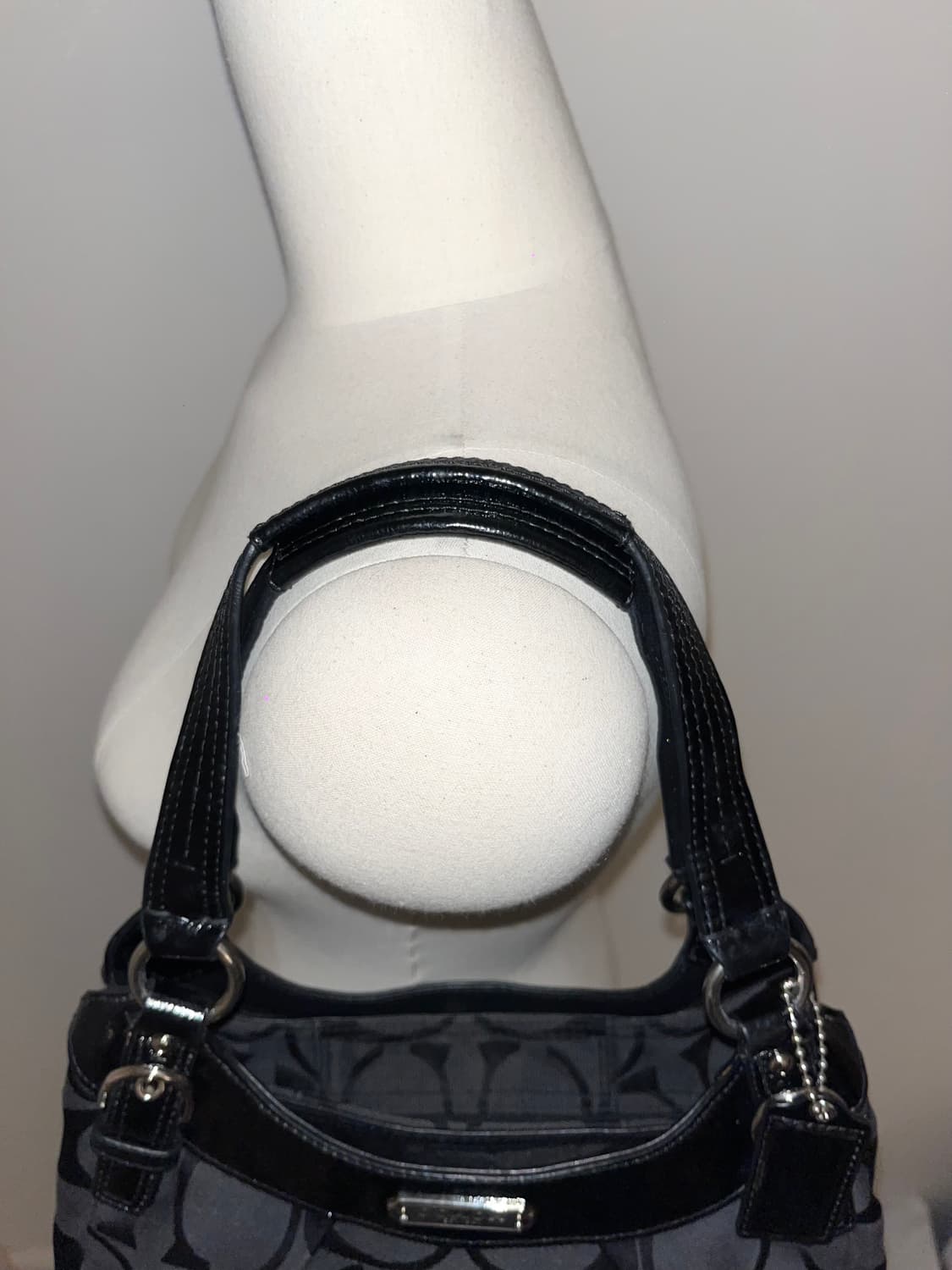 Coach Bacis All Black Shoulder bag 상품이미지6
