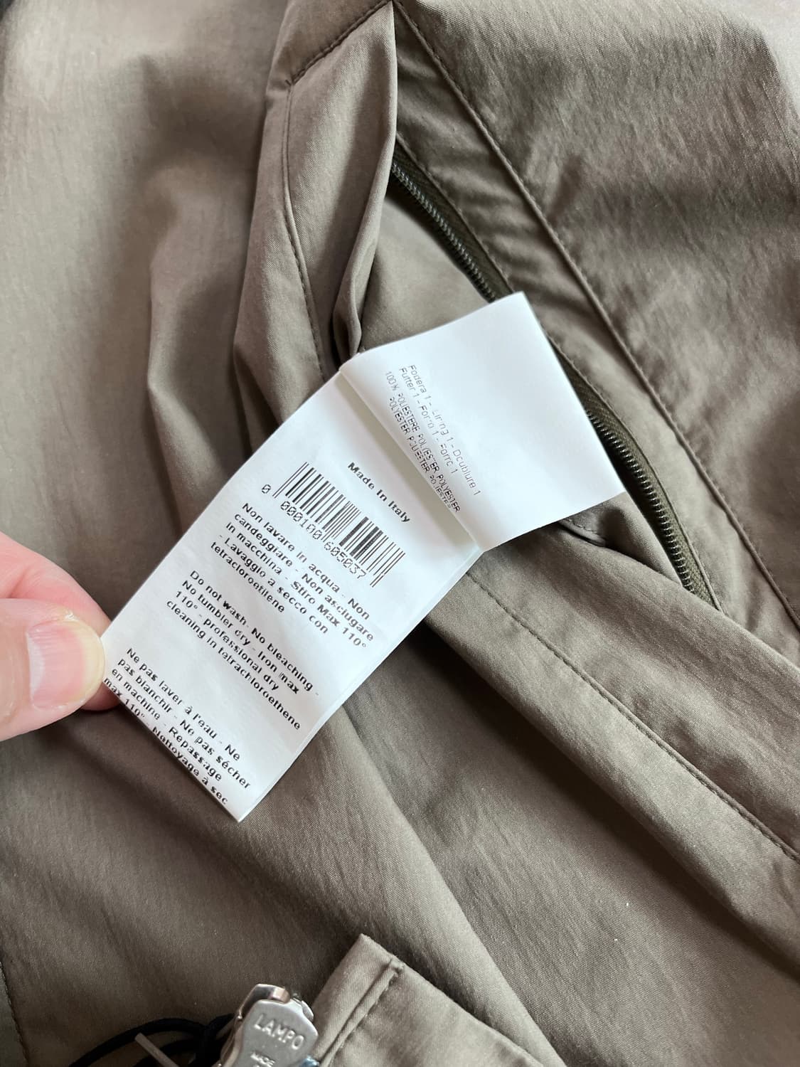 알레그리 블루종 자켓 (100 신품) 상품이미지8