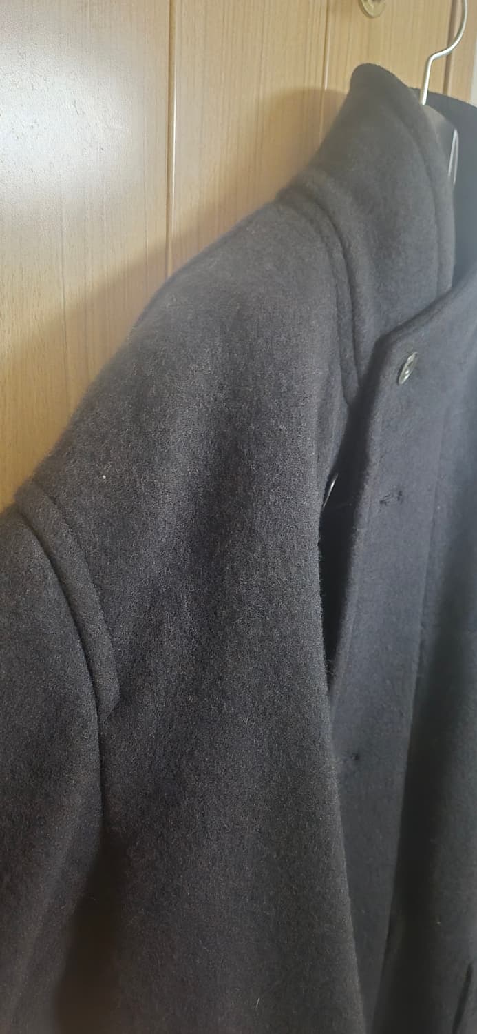 [48] 르메르 울 더플 박시 코트 블랙 상품이미지2