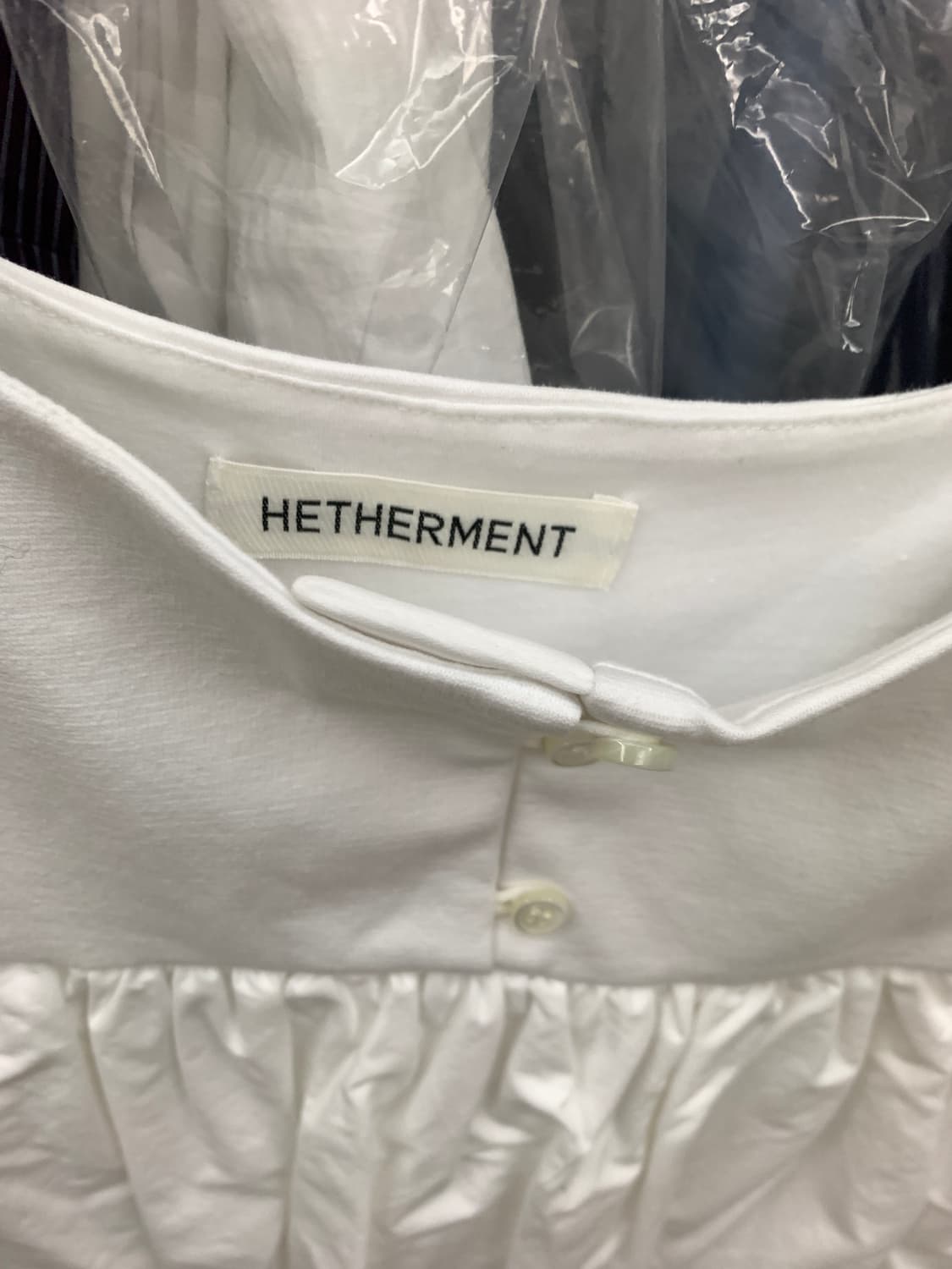 헤더먼트 이브저지탑 화이트 상품이미지7