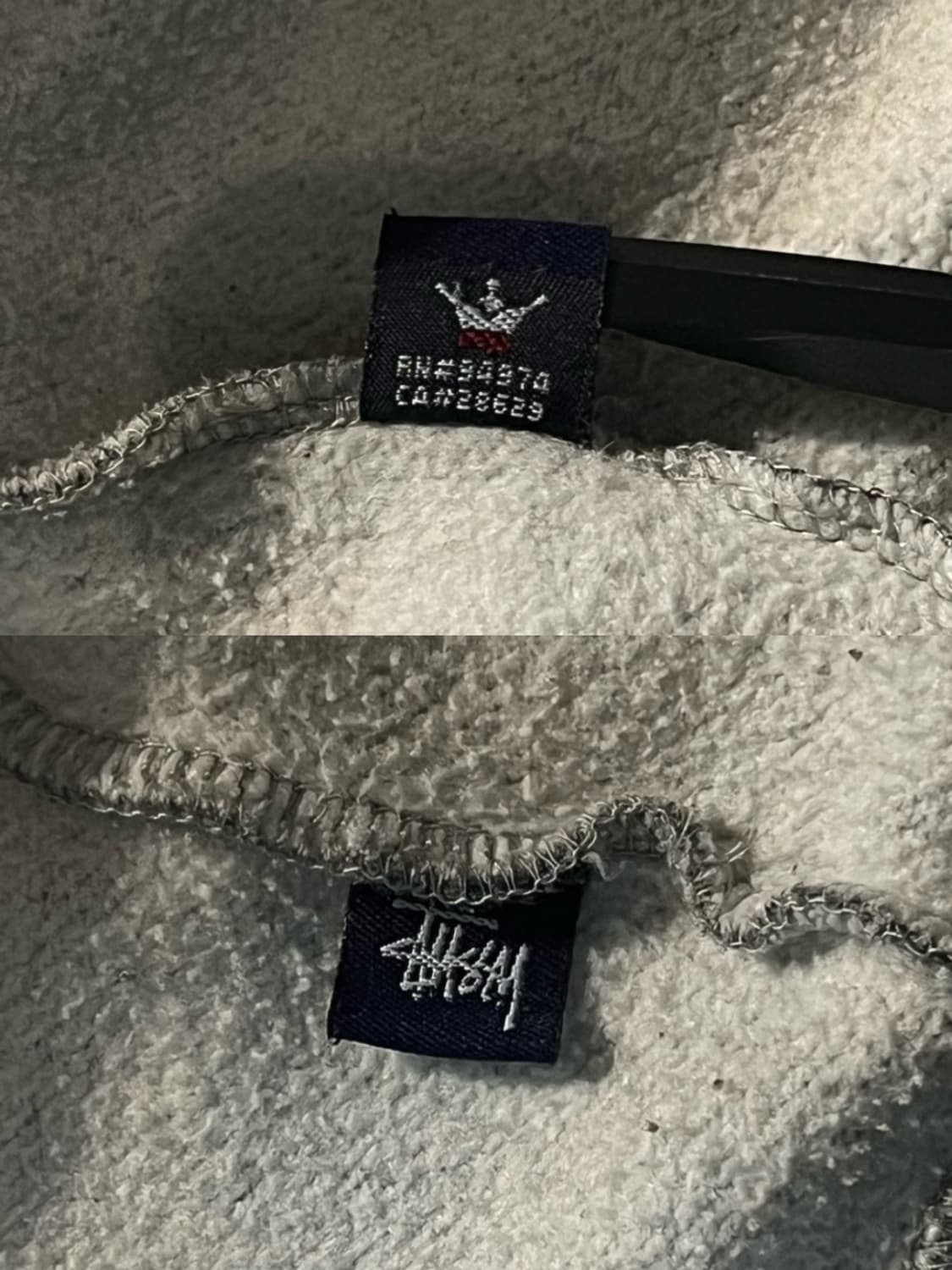 스투시 로고 후드집업 상품이미지9