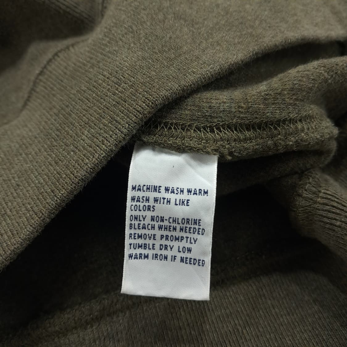 CN836 XL 폴로 랄프로렌 올리브그린 숄카라 긴팔 니트 스웨터 상품이미지6