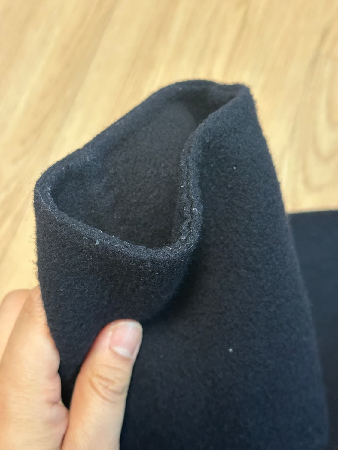 document handmade hooded coat m navy 상품이미지4