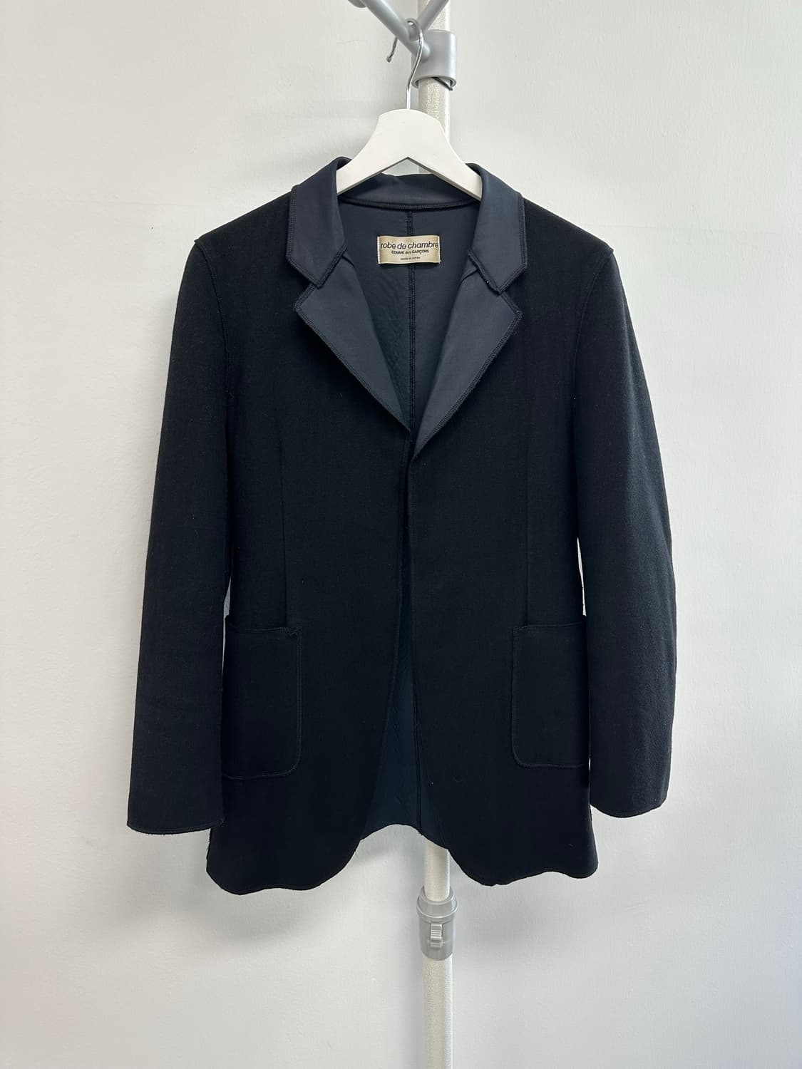 꼼데가르송 아카이브 오픈 울 자켓 상품이미지1