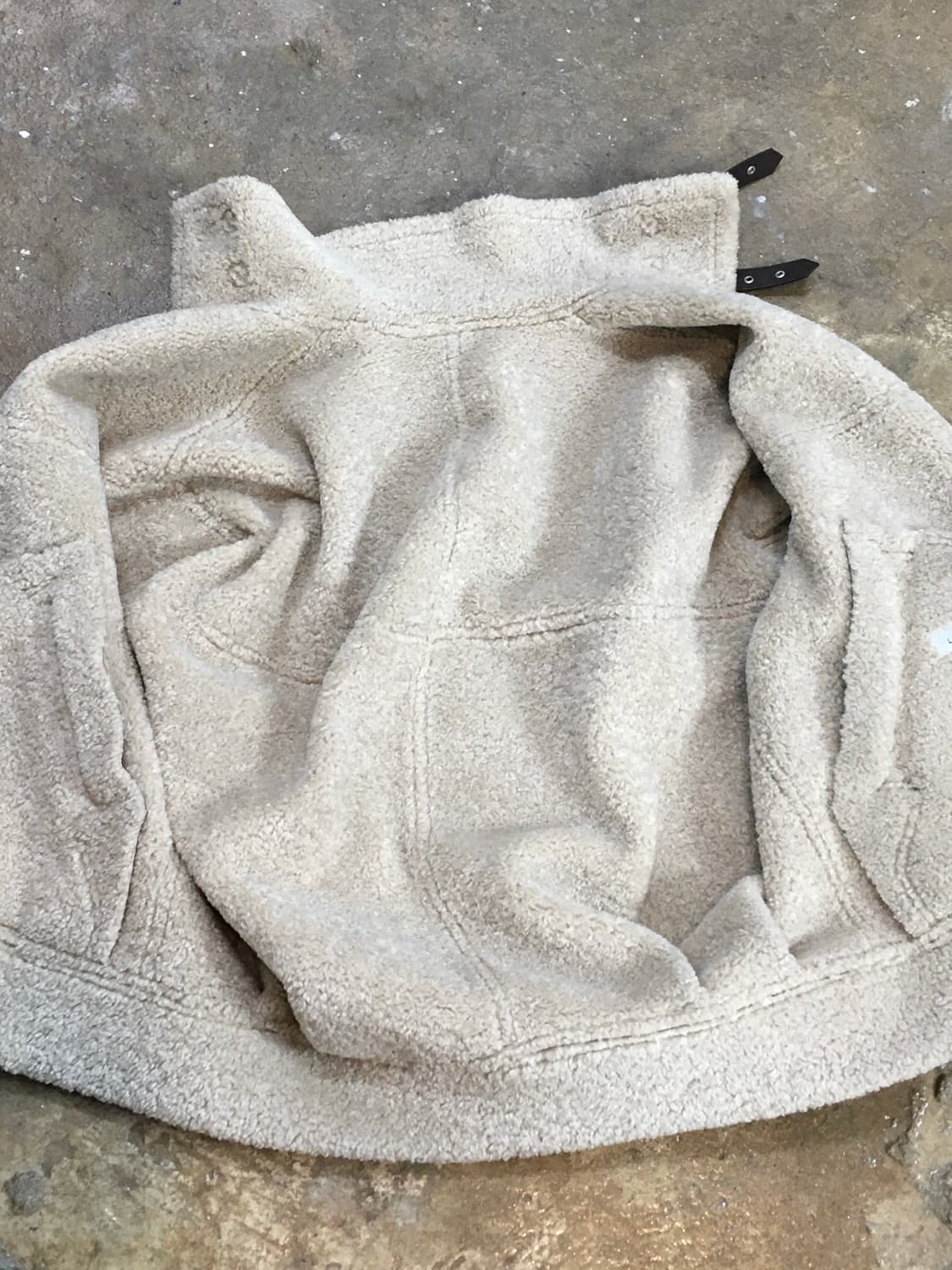 일본빈티지 Lagua 무스탕 자켓 브라운 상품이미지10