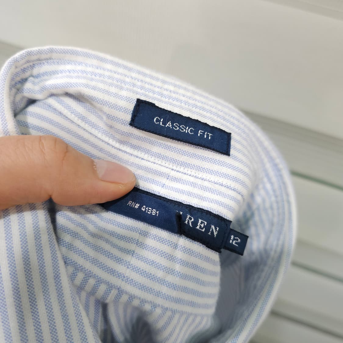 랄프로렌 스트라이프 셔츠- 우먼M-L정도 상품이미지8