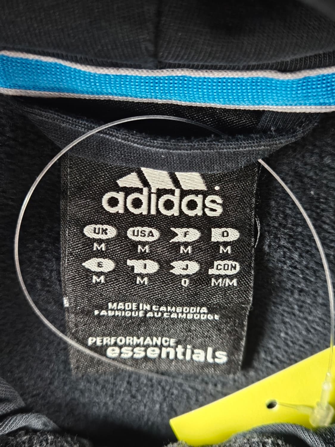 아디다스 다잉 워시드 커스텀 스웻 후드 집업 ( M ) / 10945 상품이미지7