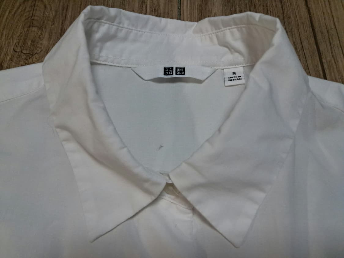유니클로 여성 면 셔츠 M 상품이미지6