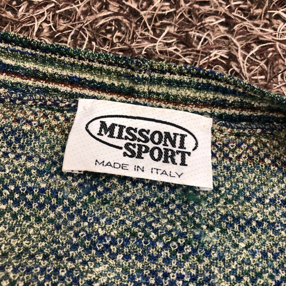 미쏘니 코튼 멀티컬러 패턴 가디건 상품이미지4