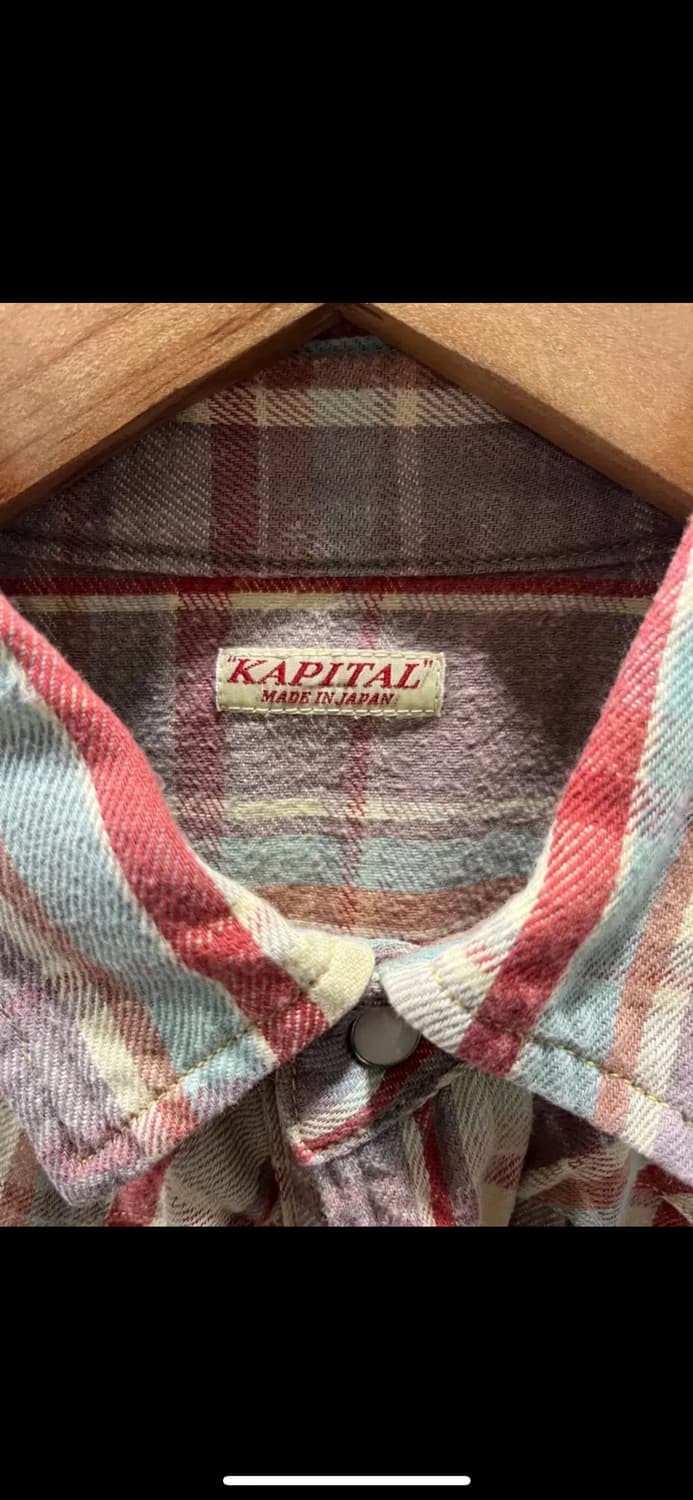 캐피탈 웨스턴셔츠 2사이즈 상품이미지3