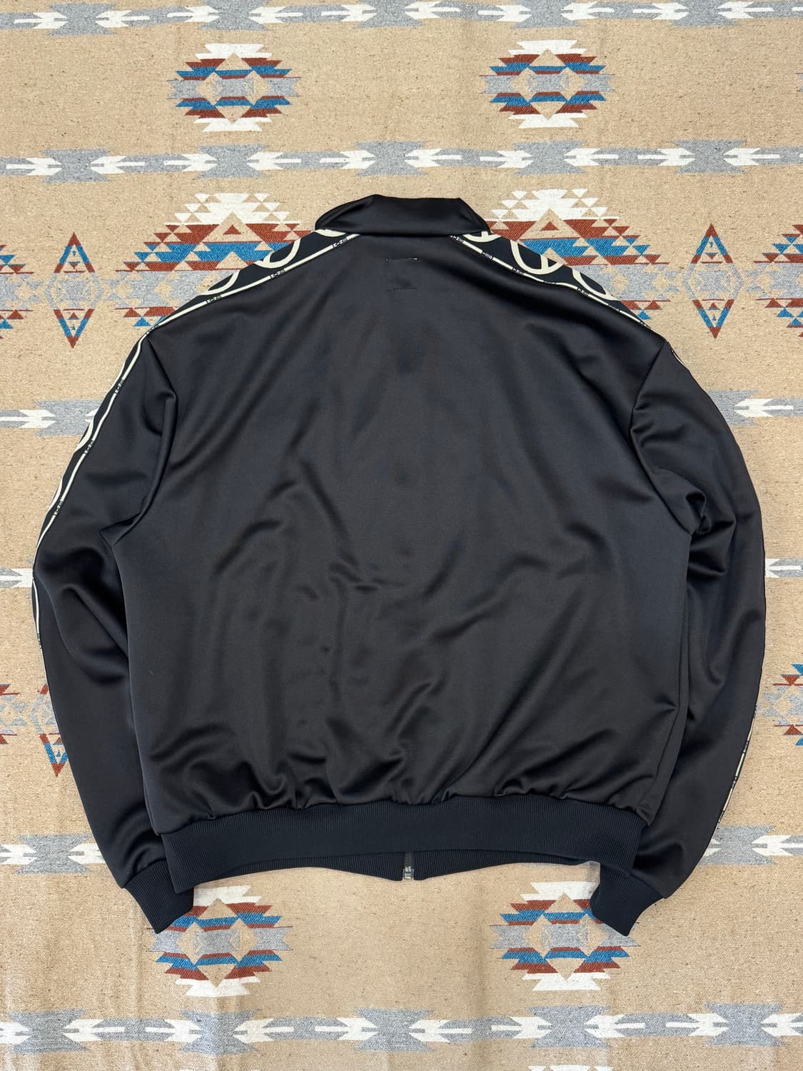 [4][XL] 캐피탈 스무스 저지 TH.D.D. 트랙 자켓 블랙 상품이미지5