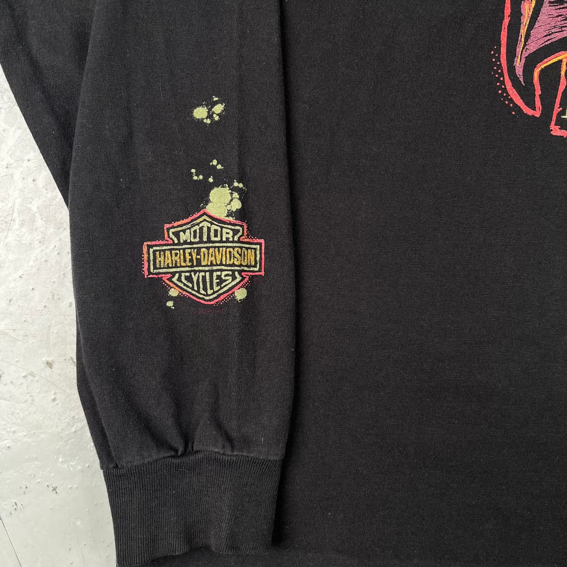 할리데이비슨 스컬 윙 포이즌 롱슬리브 상품이미지6