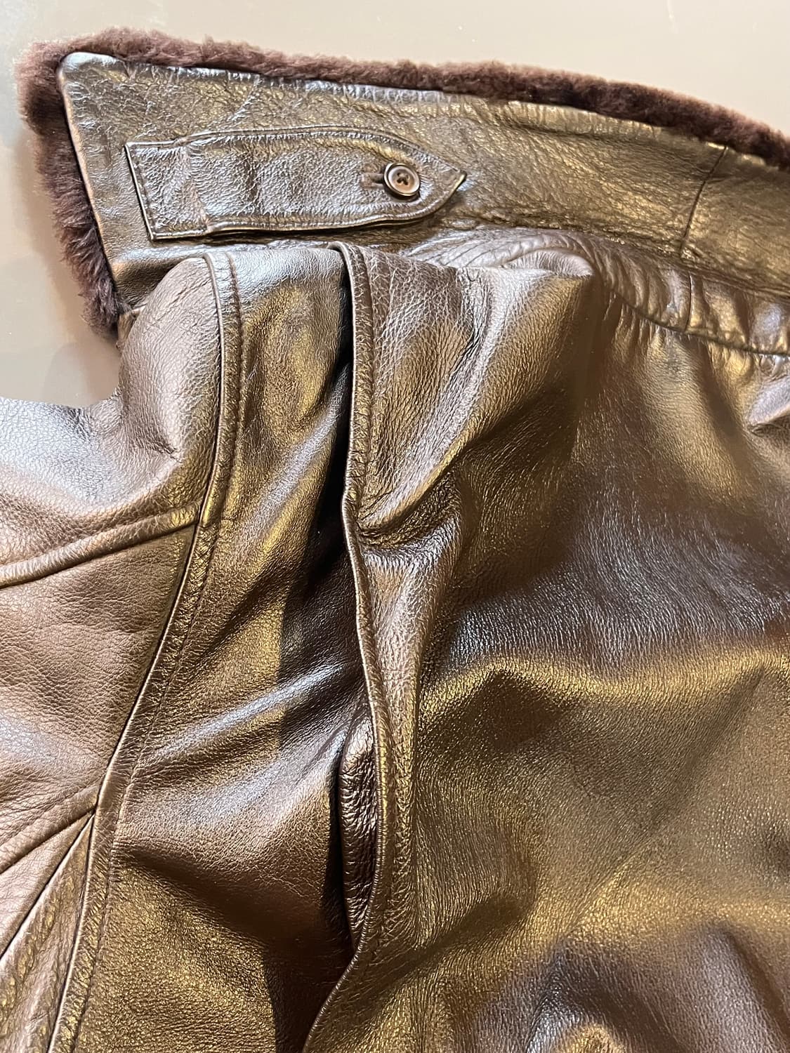 대한민국 공군 조종사 가죽 점퍼 (100) 상품이미지9