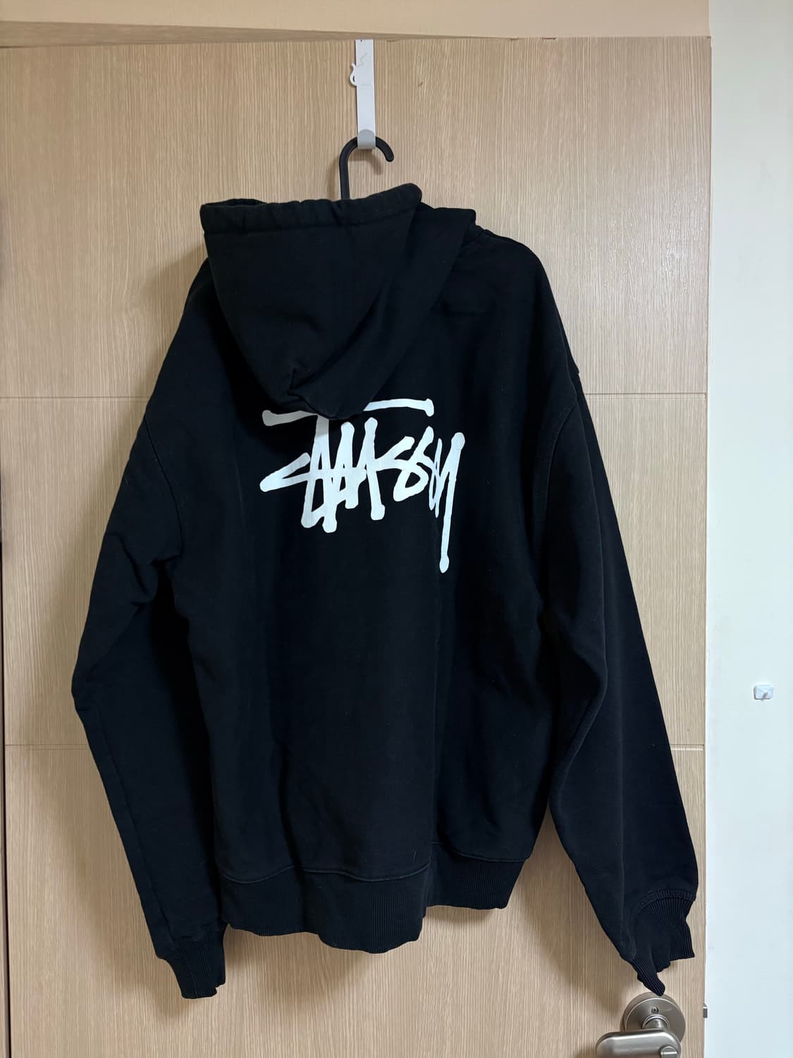 스투시 기본 후드티 블랙 XL 상품이미지7