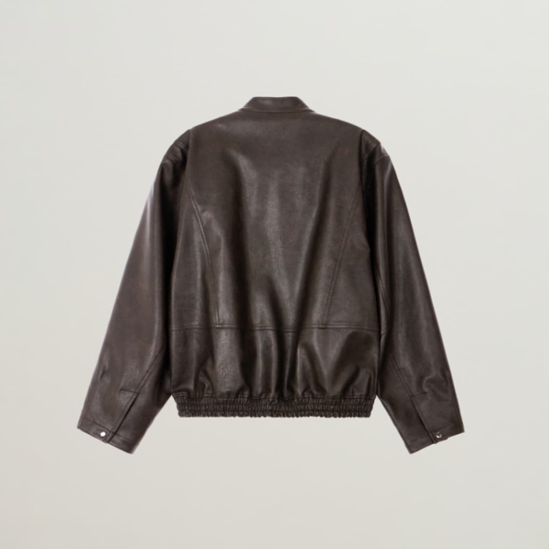 EQL Vegan Leather Bomber Jacket 상품이미지2